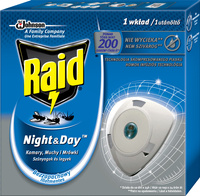 Raid Night & Day Komary muchy i mrówki Wkład do elektrofumigatora owadobójczego