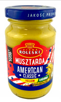 Roleski Musztarda american classic yellow łagodna 200g