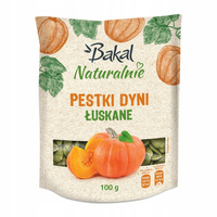 Pestki dyni łuskane Naturalnie Bakal 100g