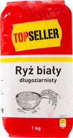 TOPSELLER Ryż biały długoziarnisty 1kg