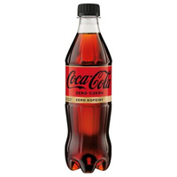 COCA COLA B/CU ZERO KOFEINY500