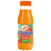 Hortex Vitaminka Truskawka marchewka jabłko Sok butelka  aPet 300ml