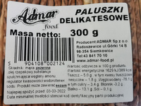 Admar paluszki delikatesowe 300 g