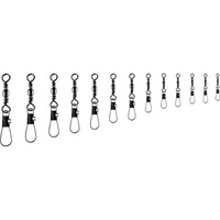 Krętlik Jaxon baryłkowy z agrafką interlock 10