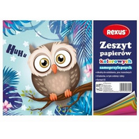 Wycinanka samoprzylepna A5/ 8 kartek, REXUS, BENIAMIN