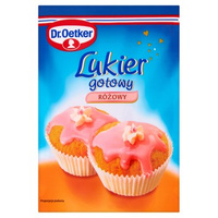 Dr. Oetker Lukier gotowy różowy 100 g