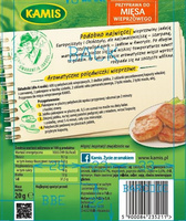 Kamis Przyprawa do mięsa wieprzowego Mieszanka przyprawowa 20 g