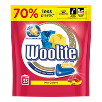 Woolite Kapsułki do prania do kolorów z keratyną 660 g (33 prania)