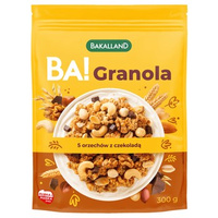 BAK.GRANOLA 5 ORZECHÓW 300G