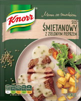 Knorr Menu ze smakiem Sos śmietanowy z zielonym pieprzem 30 g