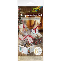 Zestaw do pakowania prezentów FOLIA Little Happiness Christmas