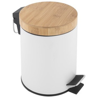 Kosz na śmieci biały