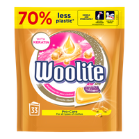 Woolite Żelowe kapsułki do prania z keratyną Pro-Care 33 szt