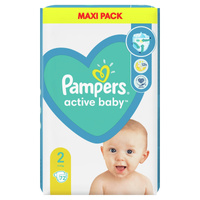 Pampers Rozmiar 2, 72 pieluszki, 4-8 kg