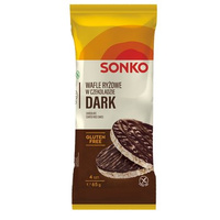 Sonko Wafle ryżowe w czekoladzie 65 g (4 sztuki)