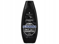 Schauma Men Deep Cleansing Szampon do włosów twarzy i ciała dla mężczyzn z węglem i glinką 400 ml