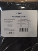 Soczewica Czarna Rani 5kg