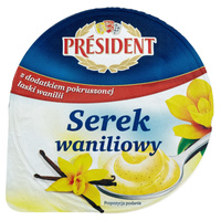 Président Serek Delikatny waniliowy 400 g
