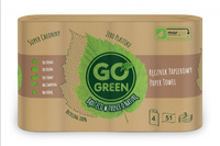 GO GREEN Ręcznik papierowy 4 rolki 51 listków 3-warstwowy