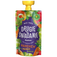 Drugie śniadanie Mus 100% marchew mango jabłko 100 g
