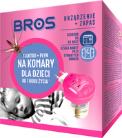 Bros Elektro + płyn na komary dla dzieci od 1 roku życia 40 ml