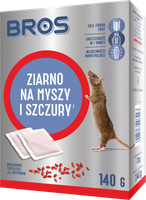 BROS - ziarno na myszy i szczury 140g