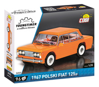 COBI Youngtimer Collection 1967 Polski Fiat 125p 96 klocków