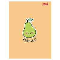 Unipap zeszyt okładka laminowana A5, 32 kartki, krata Funny Fruits