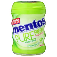 Mentos Pure Fresh Lime Mint Guma do żucia bez cukru 60 g (30 sztuk)