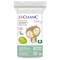 Cleanic Baby Organic Płatki dla niemowląt i dzieci 60 sztuk