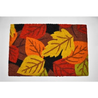 Wycieraczka kokosowa 40x60cm na PCV LIŚCIE FPC 59