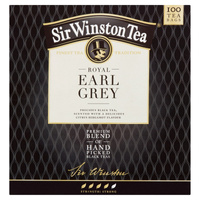 Sir Winston Tea Royal Earl Grey Aromatyzowana herbata czarna 175 g (100 x 1,75 g)