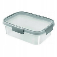 Pojemnik na żywność prostokątny Smart fresh Mix miętowy/ jasnoszary/ brzoskwiniowy 1,2L Curver