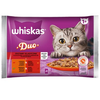 WHISKAS DUO KLASYCZNE 4X85G