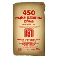 Młyny Stoisław mąka pszenna tortowa typ 450 25kg