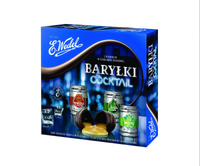 E. Wedel Baryłki koktajl z alkoholem w czekoladzie deserowej 200 g
