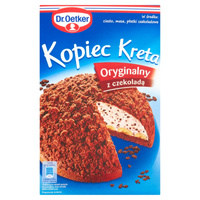 Dr. Oetker Ciasto Kopiec Kreta oryginalny z czekoladą 410 g