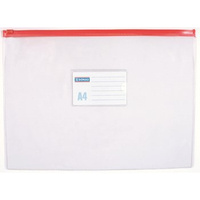 Torebka z suwakiem DONAU PVC A4 transparentna